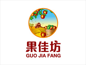 果佳坊農業(yè)林業(yè)畜牧業(yè)漁業(yè)logo設計