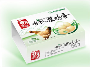 百年栗園柴雞蛋包裝設計農(nóng)產(chǎn)品包裝設計