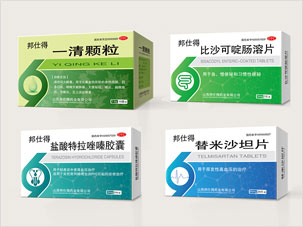 邦仕得藥業(yè)OTC處方藥品包裝設計