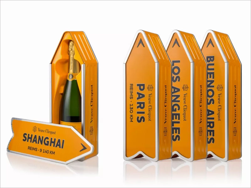 Veuve Clicquot香檳酒包裝設(shè)計