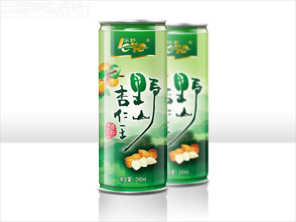 承德樂(lè)野食品有限公司杏仁蛋白飲料包裝設(shè)計(jì)餐飲渠道版