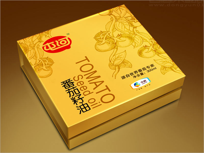 原創(chuàng)手繪插畫設(shè)計在食用油包裝設(shè)計中的運用示例