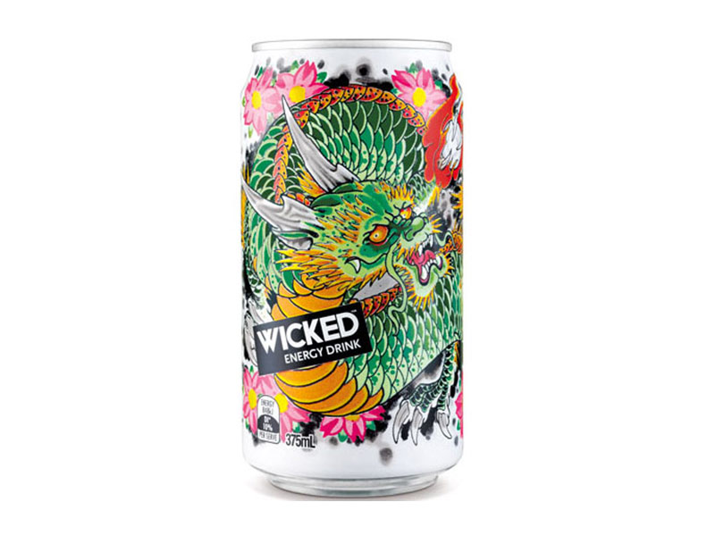 Wicked-Energy-Drink 飲料包裝設計