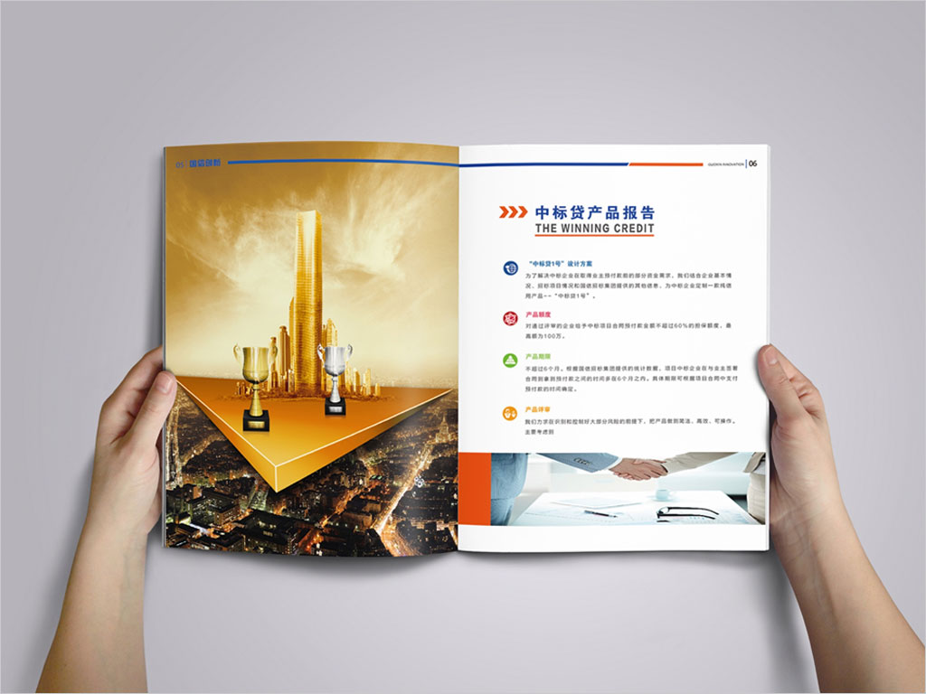 北京國信創(chuàng)新科技股份有限公司畫冊內(nèi)頁設(shè)計