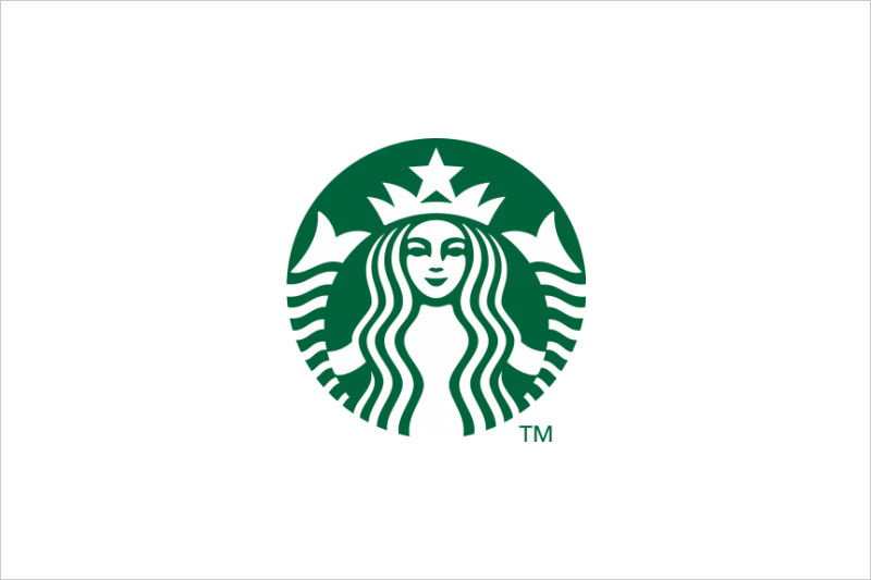 Starbucks logo design 星巴克標(biāo)志設(shè)計