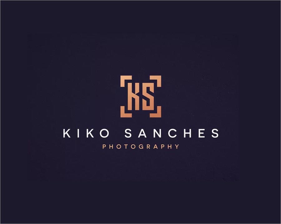 KIIO SANCHES PHOTOGRAPHY 攝影公司標(biāo)志設(shè)計(jì)