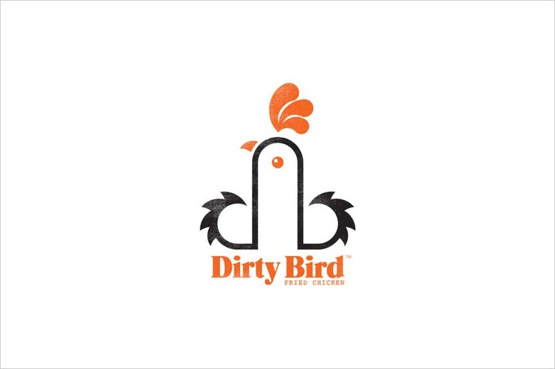 Dirty Bird 標志設(shè)計