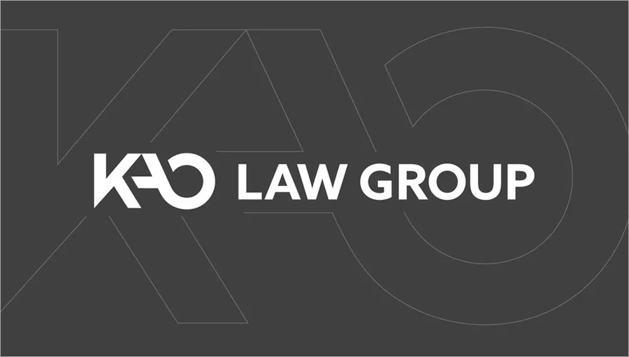  KAO law group logo設(shè)計