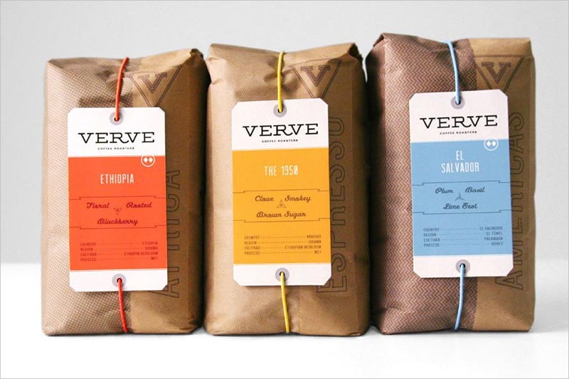 Verve Coffee Roasters 咖啡包裝設(shè)計(jì)