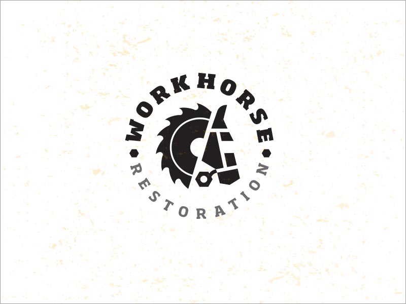 Work Horse Logo設(shè)計