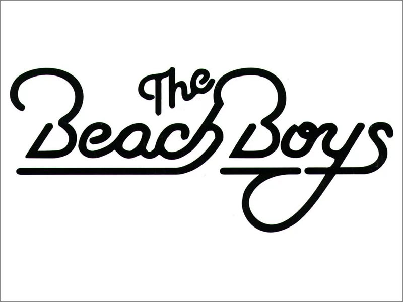 The Beach Boys海灘男孩搖滾樂隊(duì)logo設(shè)計(jì)