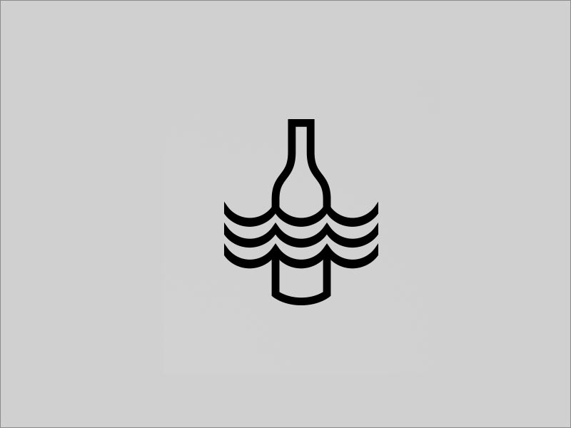 荷蘭在線品酒品牌Winecast logo設(shè)計