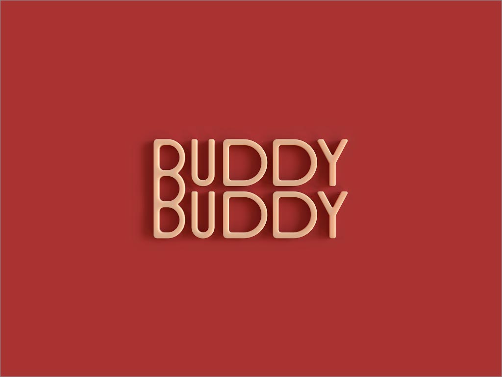 比利時Buddy Buddy堅果醬logo設計