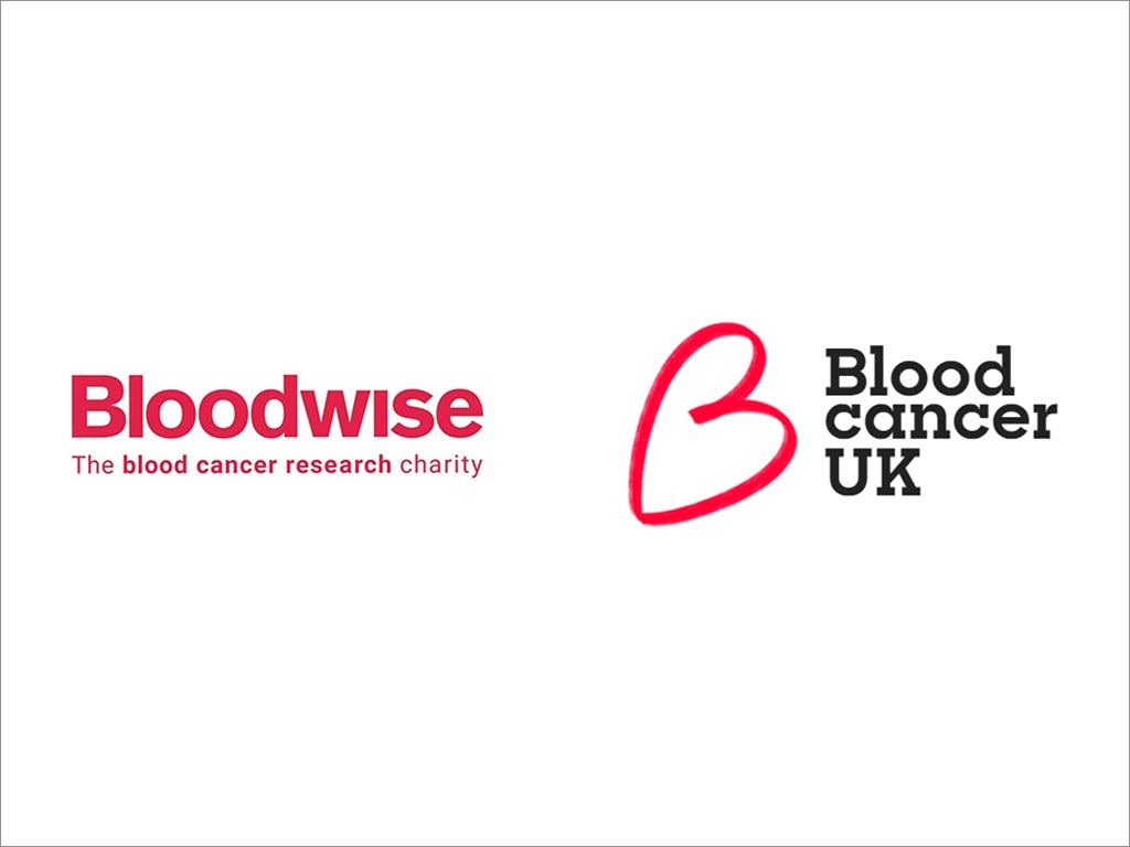 英國血液癌癥協(xié)會Blood Cancer UK品牌形象設(shè)計之新舊logo設(shè)計對比