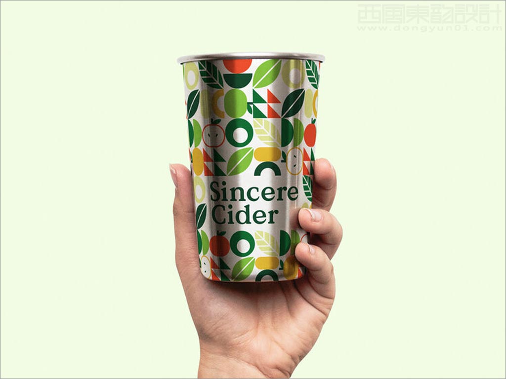 Sincere Cider蘋(píng)果酒包裝設(shè)計(jì)之酒杯設(shè)計(jì)