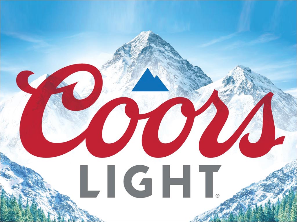 美國Coors Light啤酒logo設(shè)計(jì)