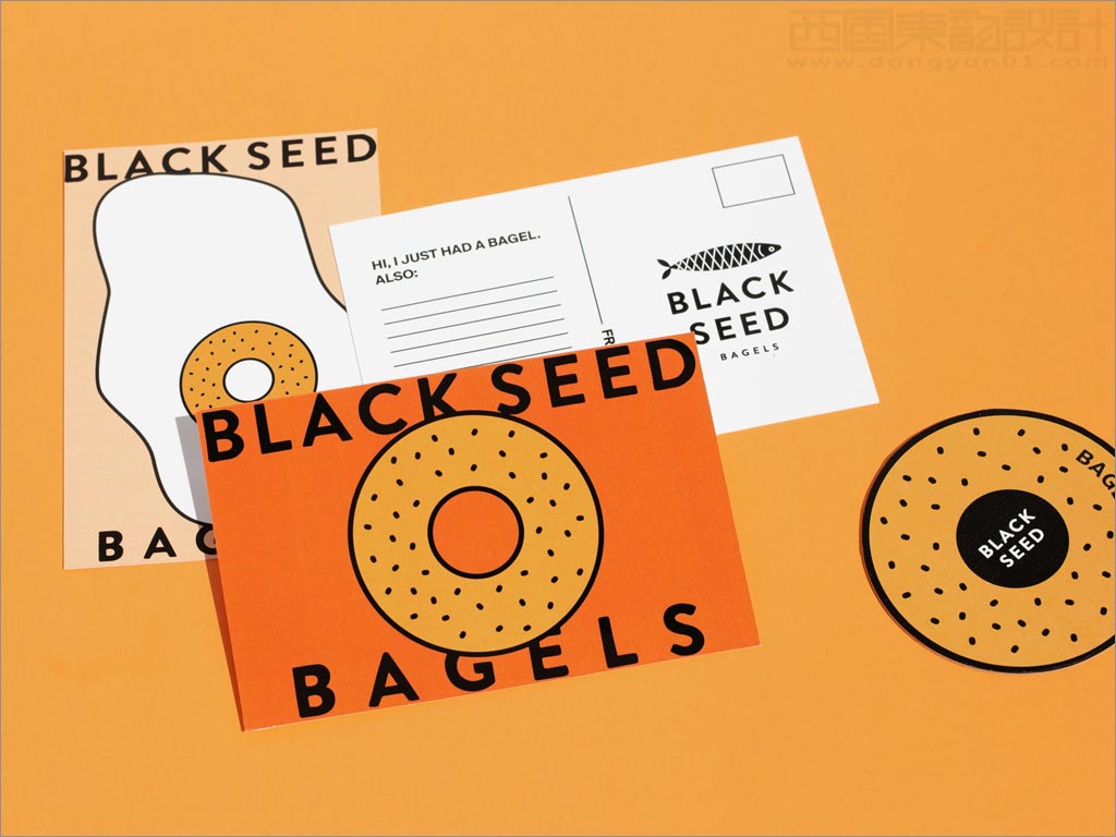 美國(guó)Black Seed Bagel食品品牌形象設(shè)計(jì)之光盤封面設(shè)計(jì)