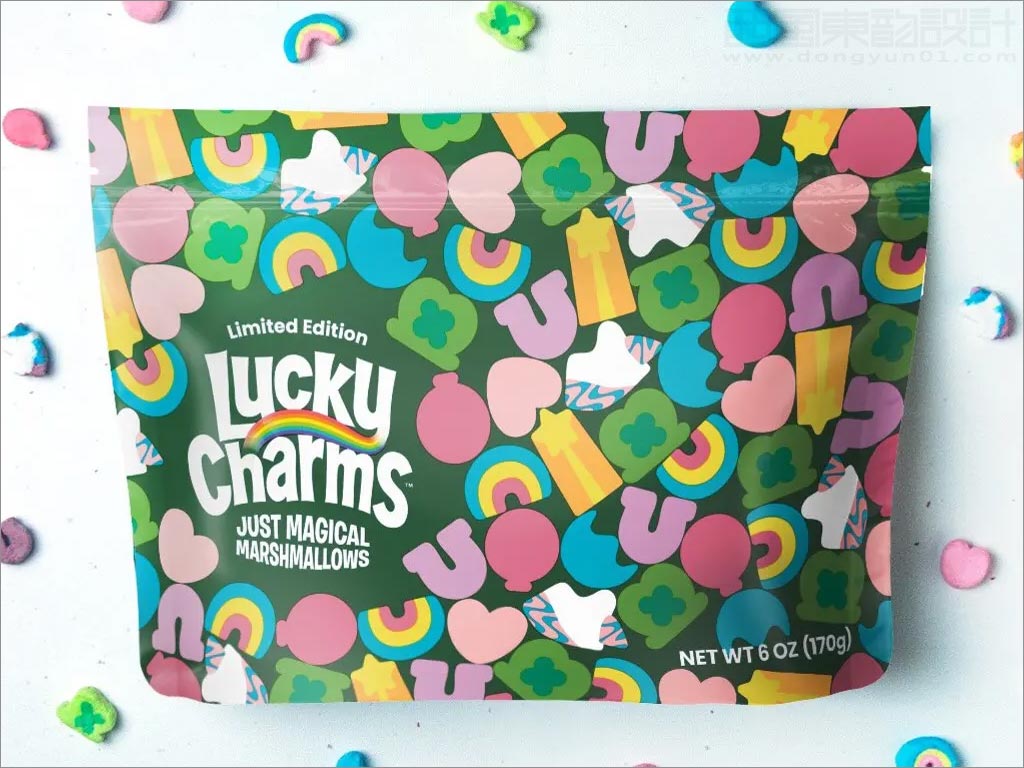 美國Lucky Charms Just Magical棉花糖包裝設(shè)計