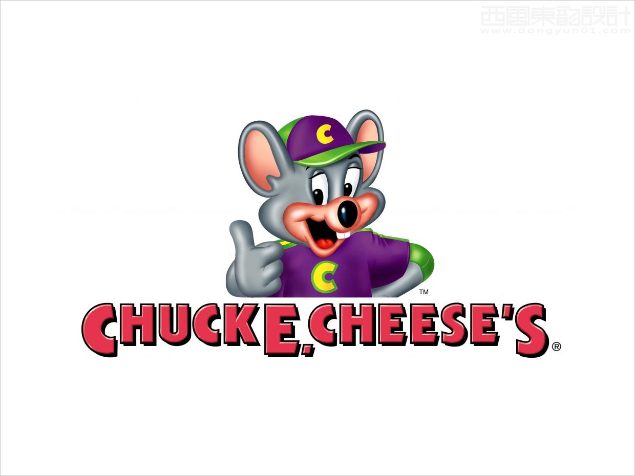 Chuck E. Cheese奶酪吉祥物卡通形象設(shè)計