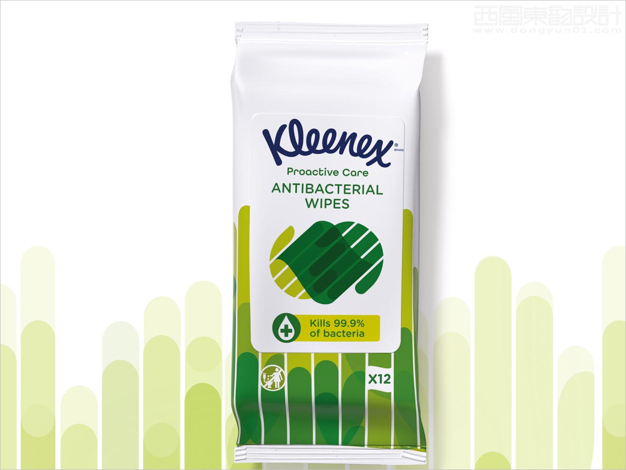 英國Kleenex面巾抽紙衛(wèi)生用品包裝設計