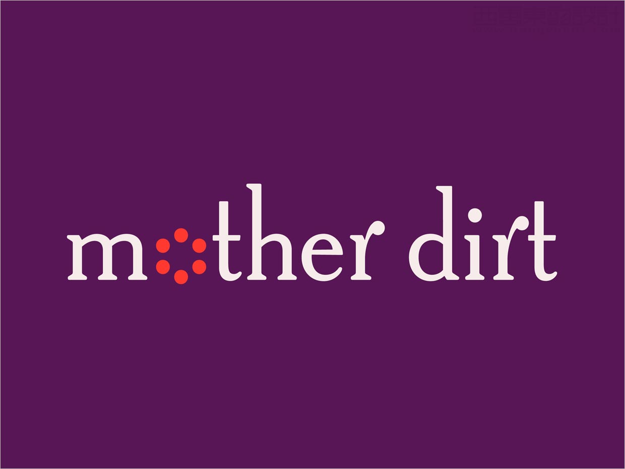 英國Mother Dirt護(hù)膚品logo設(shè)計(jì)