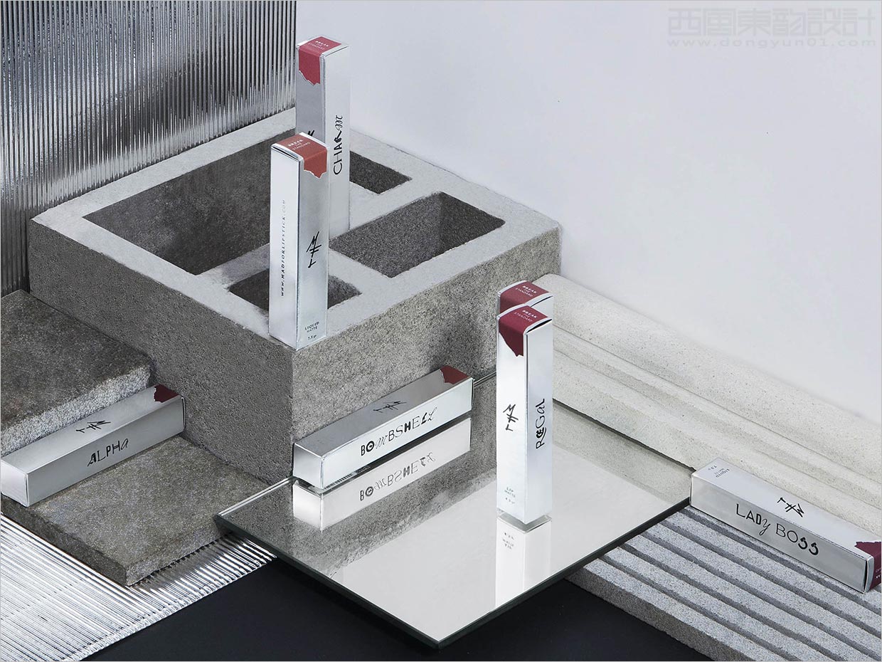 印度尼西亞MFL唇膏彩妝化妝品包裝設(shè)計