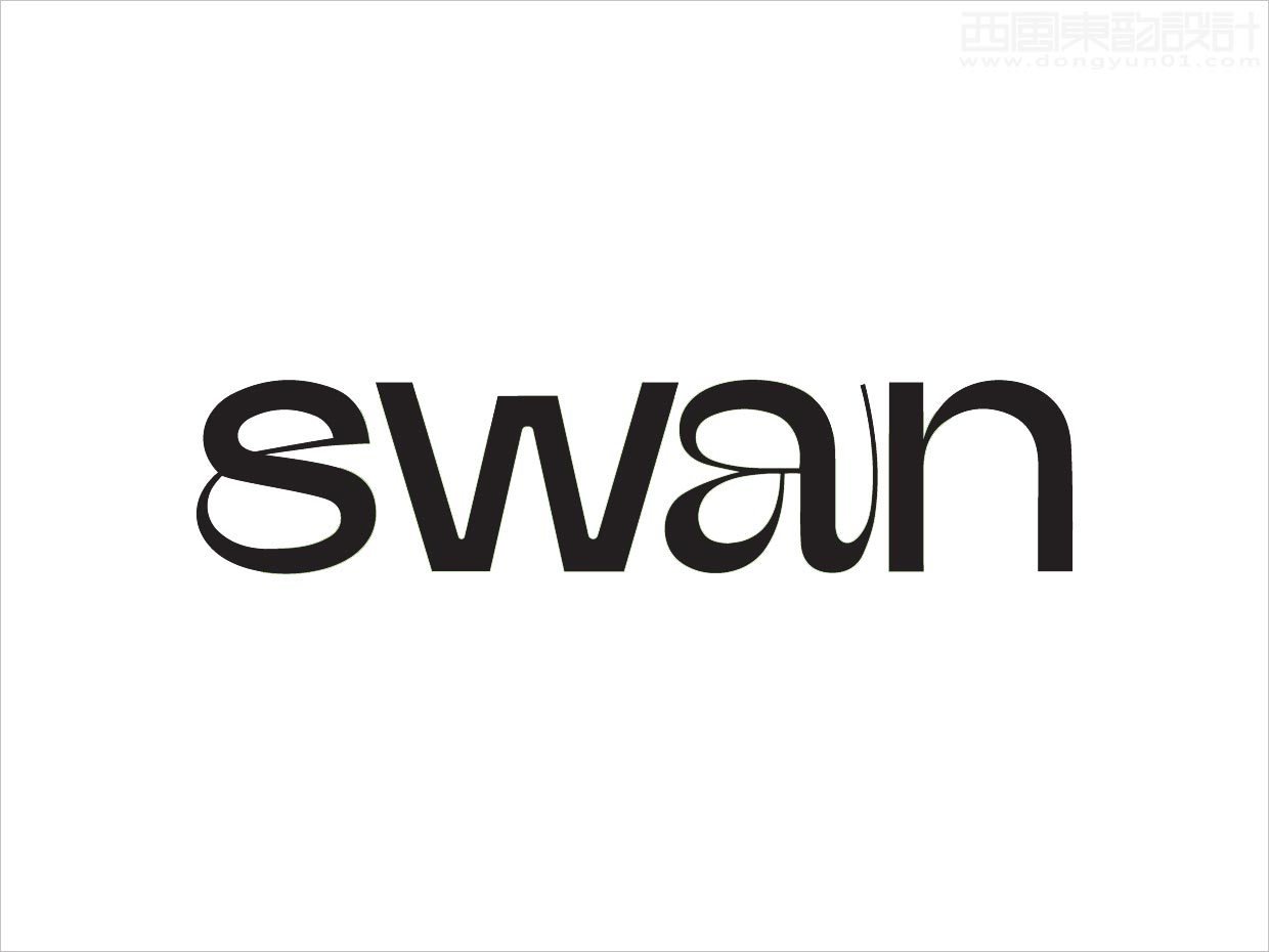 Swan天然蘇打水品牌logo設(shè)計