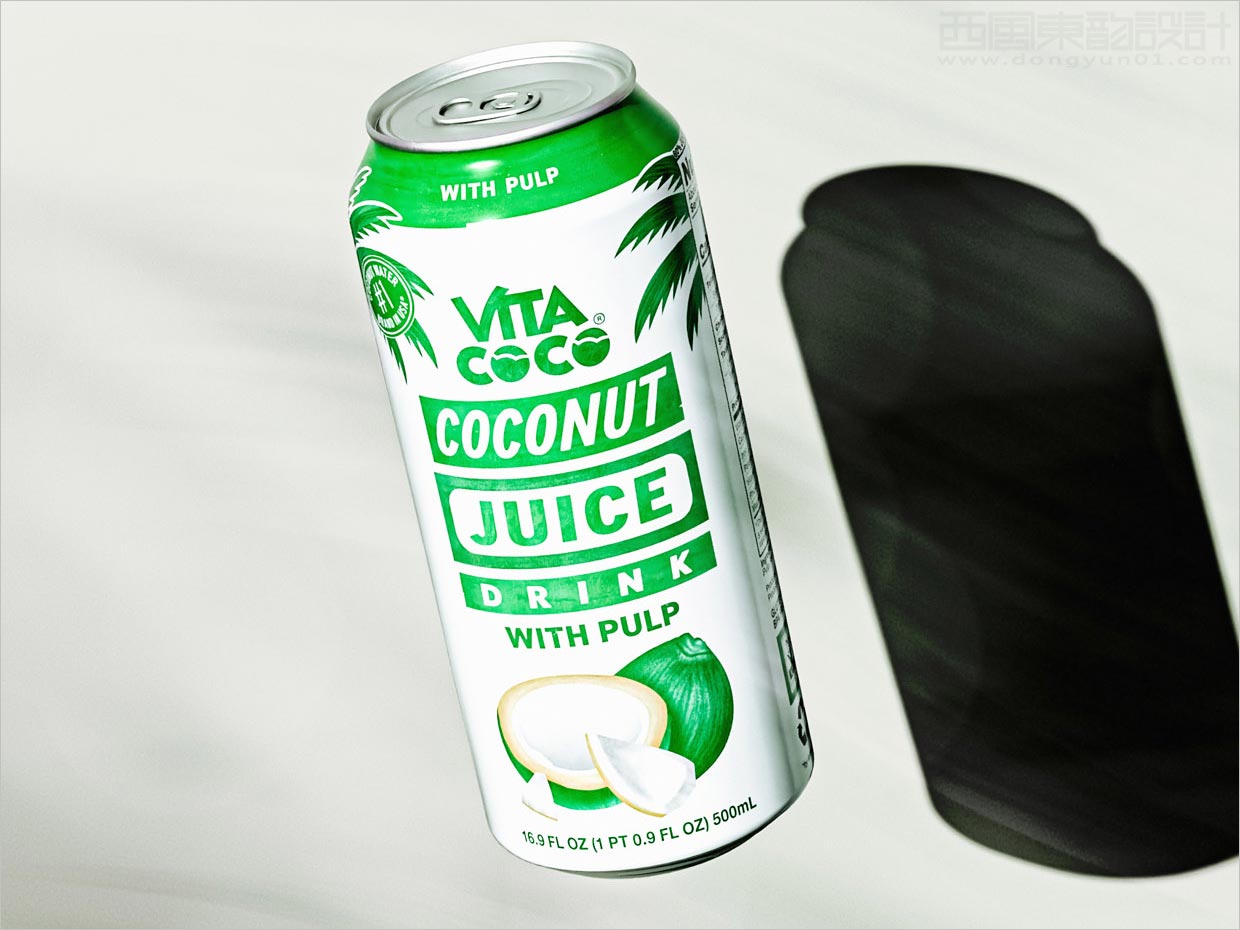 美國Vita Coco椰子口味果汁飲料包裝設(shè)計