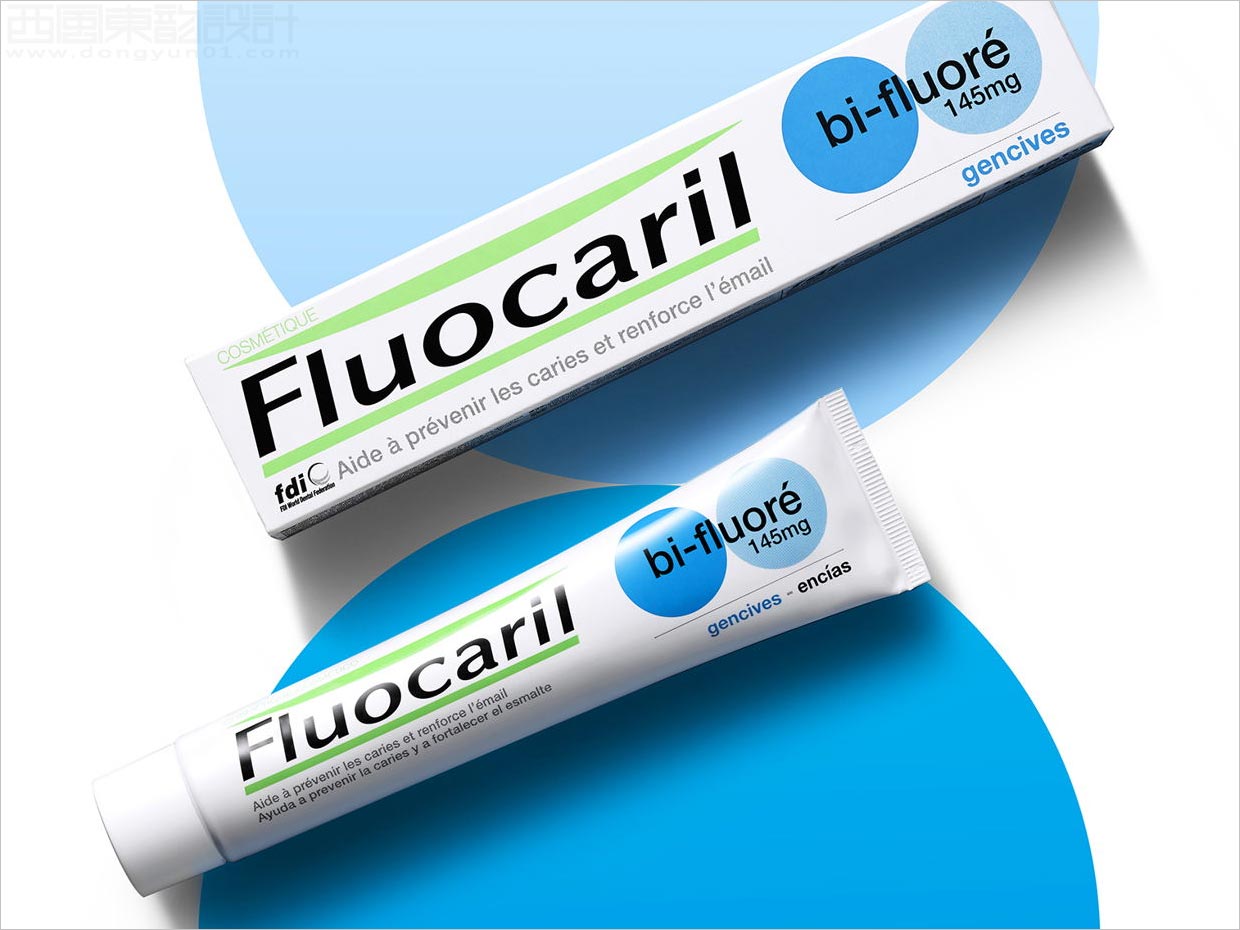 法國Fluocaril牙膏日化用品包裝設(shè)計