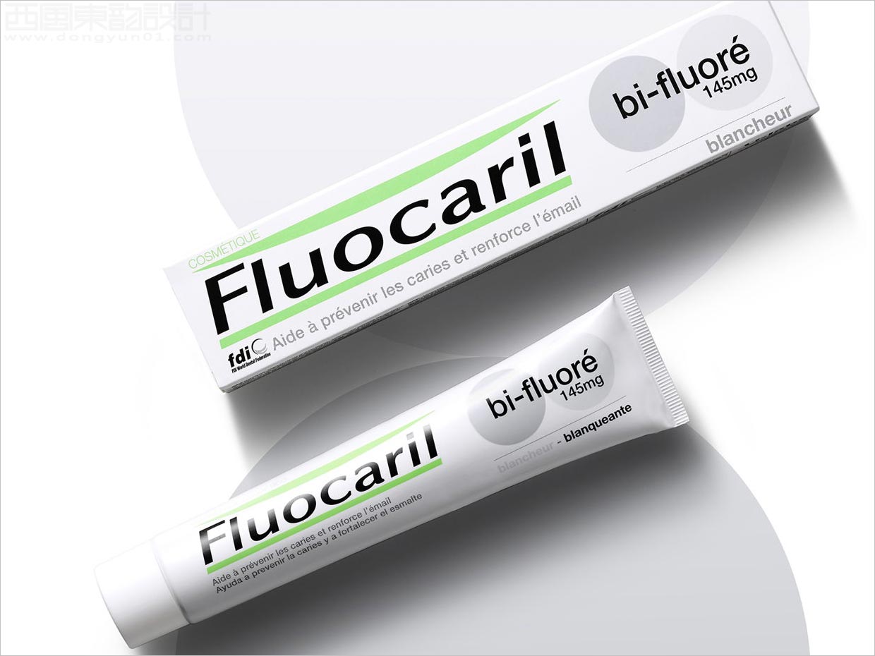 法國Fluocaril牙膏日化用品包裝設(shè)計